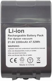 img 1 attached to Аккумулятор для Dyson DC62 / V6 / SV03 / SV09 / DC58 / DC61 / V6 Animal Pro ( 21.6V, 2200mAh)