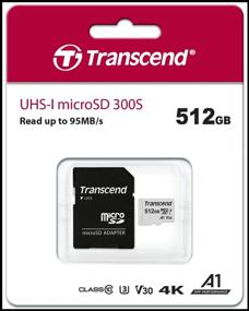 img 1 attached to Transcend microSDXC 512 GB Class 10 V30 A1 UHS-I U3 R/W 100/85 MB/s SD card