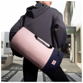 img 2 attached to Sports Waterproof Bag Urevo Multifunctional Sports Gym Bag URBHBNT2014U 52*22*22cm, Pink