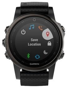 img 4 attached to ⌚ Garmin Fenix ​​5S Sapphire Wi-Fi Smartwatch in Black