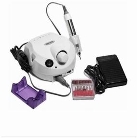 img 1 attached to The device for manicure and pedicure professional 65W (Watt) 45000 revolutions per minute cutter machine for removing gel polish from nails