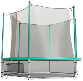 img 1 attached to Frame trampoline Yamota SMART 305cm (10ft) 305x305x248 cm, green