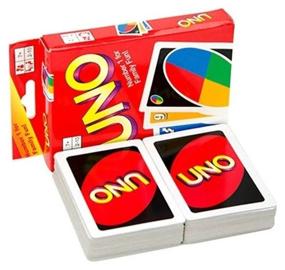 img 4 attached to Board game Uno 108 cards / Card game Uno UNO / UNO