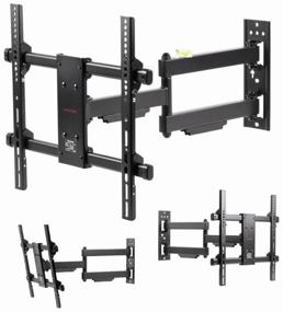 img 2 attached to 📺 Black PARAMOUNT-40 Wall Mount Media Arm