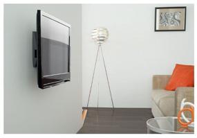 img 2 attached to 🖼️ LCDS-5003 Black Wall Bracket Holder: Stylish and Sturdy Solution for LCDs
