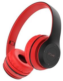 img 2 attached to Wireless headphones Borofone BO4, red