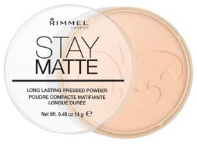 img 3 attached to Rimmel Stay Matte Powder Re-pack 001 Transparent