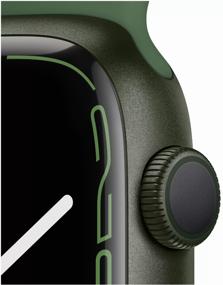 img 1 attached to Smart watch Apple Watch Series 7 45 mm Aluminum Case, green clover
