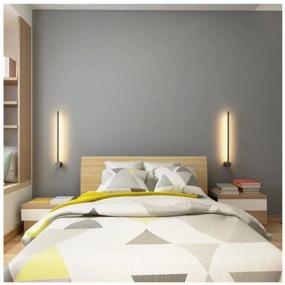 img 4 attached to 💡 LED Wall Lamp for Living Room, Bedroom, Bathroom - Perfect Bedside Lighting