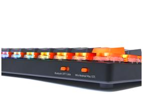 img 4 attached to Беспроводная механическая ультратонкая клавиатура Keychron K3, 84 клавиши, RGB подстветка, Orange Switch