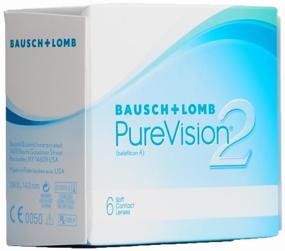 img 4 attached to Контактные линзы Bausch & Lomb PureVision 2, 6 шт., R 8.6, D -2