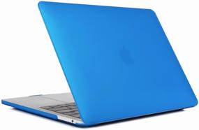 img 3 attached to Case PALMEXX MacCase for MacBook Air 13" (2018-2020) A1932, A2179, A2337, matte blue