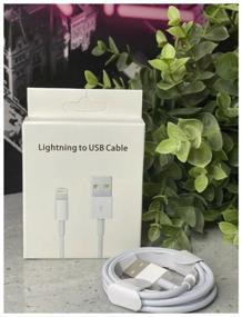 img 3 attached to USB cable for iphone / Charger for iPhone / Lightning cable / Cord for charging iPhone / For charging Iphone 5,6,7,8, X, XR, XS, 11,12, 13