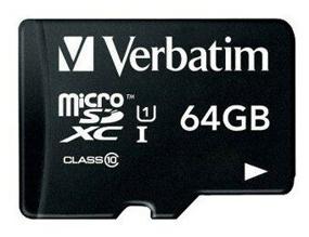 img 1 attached to Verbatim microSDXC 64 ГБ Класс 10 UHS-I R 90 МБ/с SD-карта