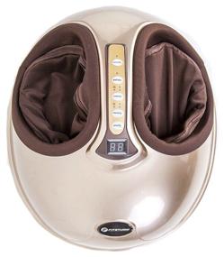 img 4 attached to Combined electric foot massager FitStudio Foot Therapy 204, coffee