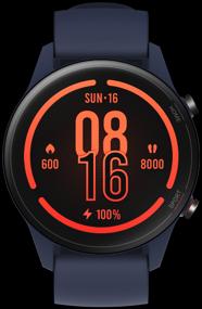 img 4 attached to Xiaomi Mi Watch smartwatch, dark blue