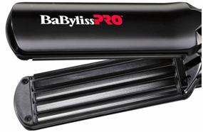 img 2 attached to BaBylissPRO BAB2658EPCE Forceps: Styling Precision in Sleek Black