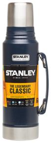 img 1 attached to Классический термос STANLEY Classic Vacuum Insulated Bottle, 1 л, синий