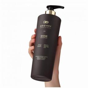 img 3 attached to GREYMY Shine Shine Shampoo, 800 ml