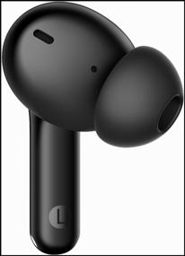img 4 attached to Realme Buds T100 Wireless Headphones, Black