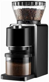 img 4 attached to ☕️ VA-CG5LUX Viatto Electric Coffee Grinder with Adjustable Burr and Grinding Degree