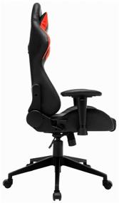 img 4 attached to Компьютерное кресло GameLab PENTA для игр, обивка: искусственная кожа, цвет: красный.