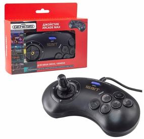 img 3 attached to 🕹️ Explore the Ultimate Retro Gaming Experience with Gamepad Retro Genesis Controller 16 Bit Arcade Max - Black