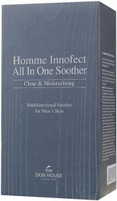 img 1 attached to The Skin House ухаживающее средство для лица Homme Innofect Control All-In-One Soother, 130 мл