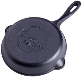 img 4 attached to Сковорода Victoria Cast Iron Cast Iron Skillet SKL-206/208/210, диаметр 16 см