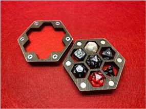img 3 attached to Dice Box (Dragon) / Dice Box / DnD / DnD / Dice tray / Dungeon & Dragons / Pathfinder / D20