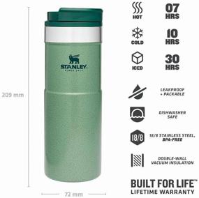img 3 attached to Thermal mug STANLEY Classic Neverleak, 0.47 l, green
