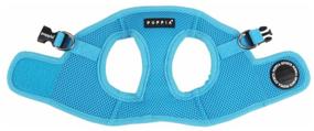 img 3 attached to Puppia Soft vest harness B, neck circumference 19 cm, light blue, XS