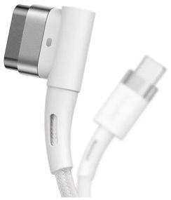 img 2 attached to Baseus Zinc Magnetic Series Type-C to L-shaped Port Cable (CATXC-W02), 2 m, 1 pc, white
