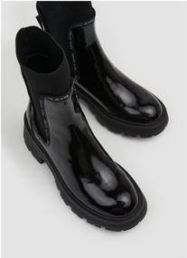 img 4 attached to Pepe Jeans Chelsea Boots, Size 39, Black