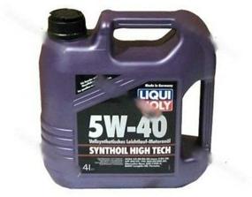 img 4 attached to Engine oil LIQUI MOLY Synthoil High Tech 5W-40 4l