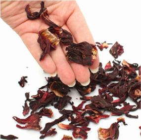 img 2 attached to Hibiscus tea. 500g. Whole flowers, half flower, large leaf. Hibiscus. (Carcade)