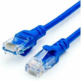 img 1 attached to Patch cord UTP 7,5 m, molded, RJ45, Cat.5e, Atcom blue