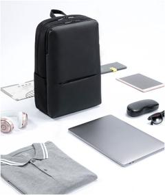 img 4 attached to Классический деловой рюкзак Xiaomi 2 черный