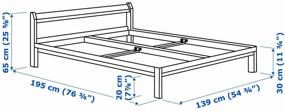 img 2 attached to 🛏️ IKEA NEIDEN Bed - 195x139 cm - Pine Color - Sleeper 190x135 cm