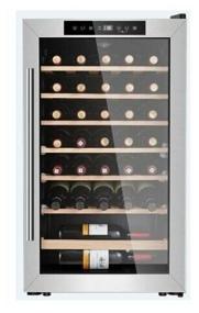 img 1 attached to Винный холодильник VIATTO VA-WC33CDL на 33 бутылки / шкаф для вина / холодильник для вина