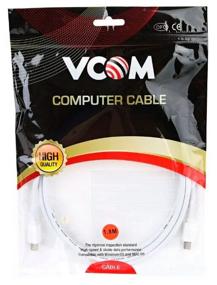 img 1 attached to VCOM mini DisplayPort cable - mini DisplayPort (CG661), 1.8 m, white