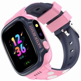 img 4 attached to Children's smart watch Smart Baby Watch Y92 Wi-Fi, pink