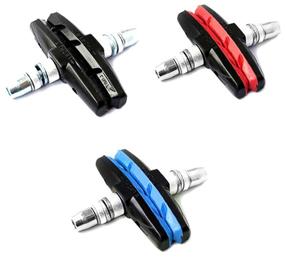 img 3 attached to Wear-resistant rubber brake pads threaded bicycle v-brake for mountain bike