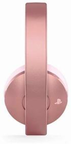 img 4 attached to Sony Gold wireless headset for PS4 (CUHYA-0080) rose gold