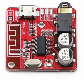 img 4 attached to Bluetooth Audio Module VHM-314 MP3 Decoder Lossless & Wireless Stereo Music Amplifier Board XY-BT-Mini