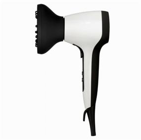 img 2 attached to 💨 Remington D7779 Hair Dryer: Stylish White/Black Design for Effortless Drying