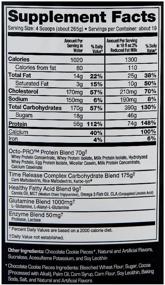 img 1 attached to 🍪 Muscle Juice Revolution Gainer Cookies and Cream - 5040 g for Ultimate Nutrition