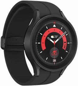 img 4 attached to Smart watch Samsung Galaxy Watch5 Pro Wi-Fi NFC, black titanium