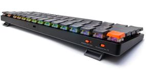 img 3 attached to Беспроводная механическая ультратонкая клавиатура Keychron K7, 68 клавиши, RGB подсветка, Brown Switch