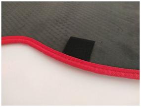 img 1 attached to Vehicular mats in salon EVA Allmone for Ford Explorer III (U152) (2001 - 2005) +3 row, black with red edge, 4pcs. / Ford Explorer
